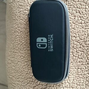 Nintendo Switch Black and Gray Travel Case